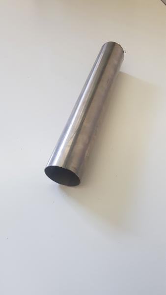 Tubo Di Scarico In Acciaio Inox V2A – 1 Metro, Diametro 20 Mm, Spessore 2 Mm, Per Downpipe, Marmitte, Impianti Di Scarico